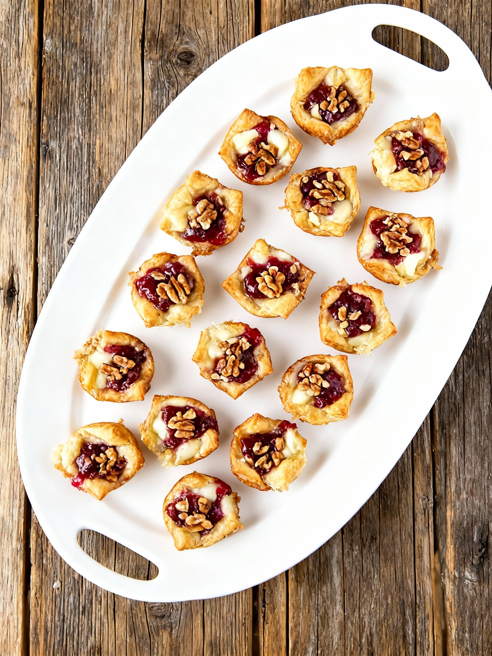 20-Minute Cranberry Brie Bites