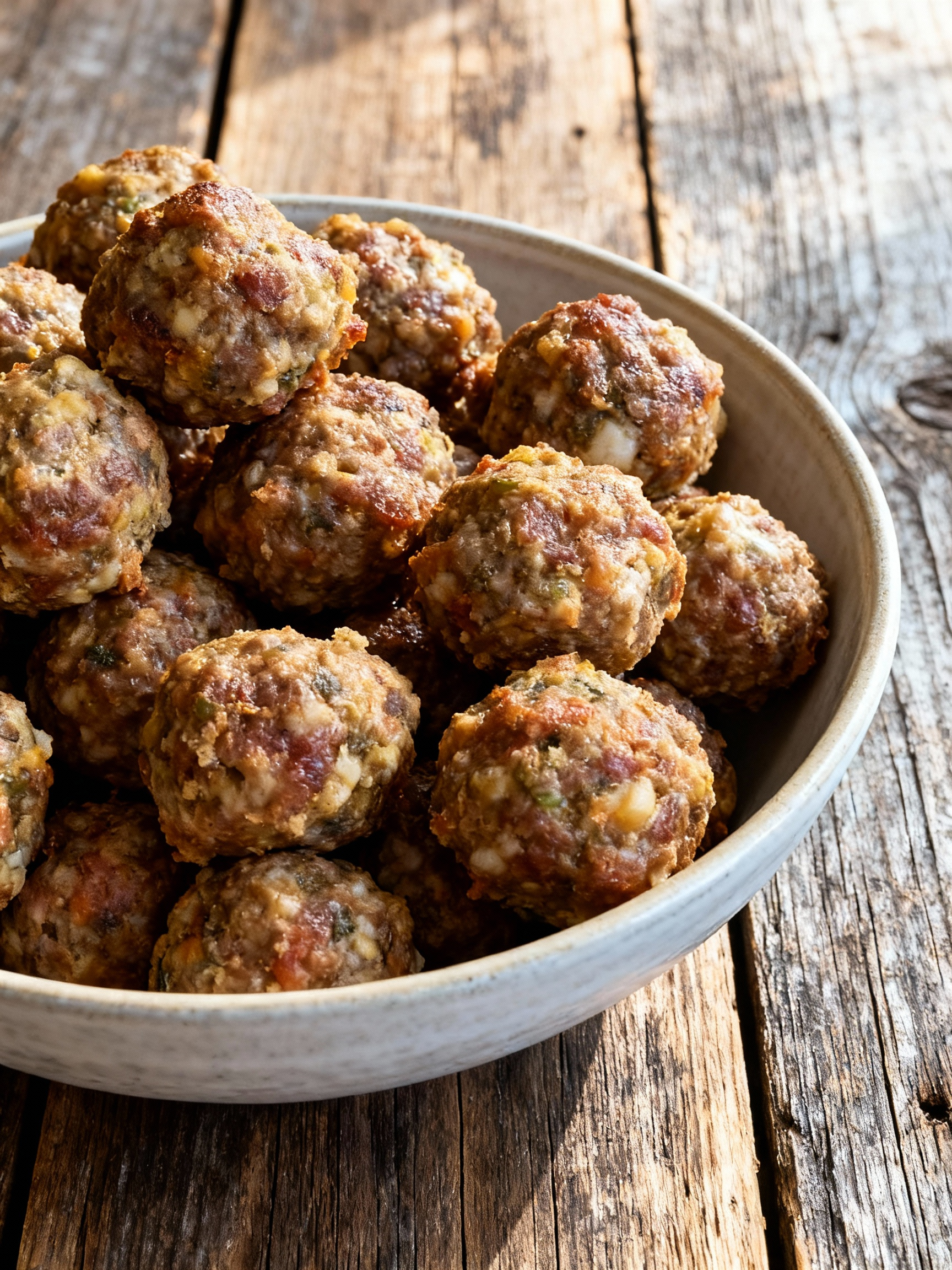 Bisquick Sausage Balls Appetizer