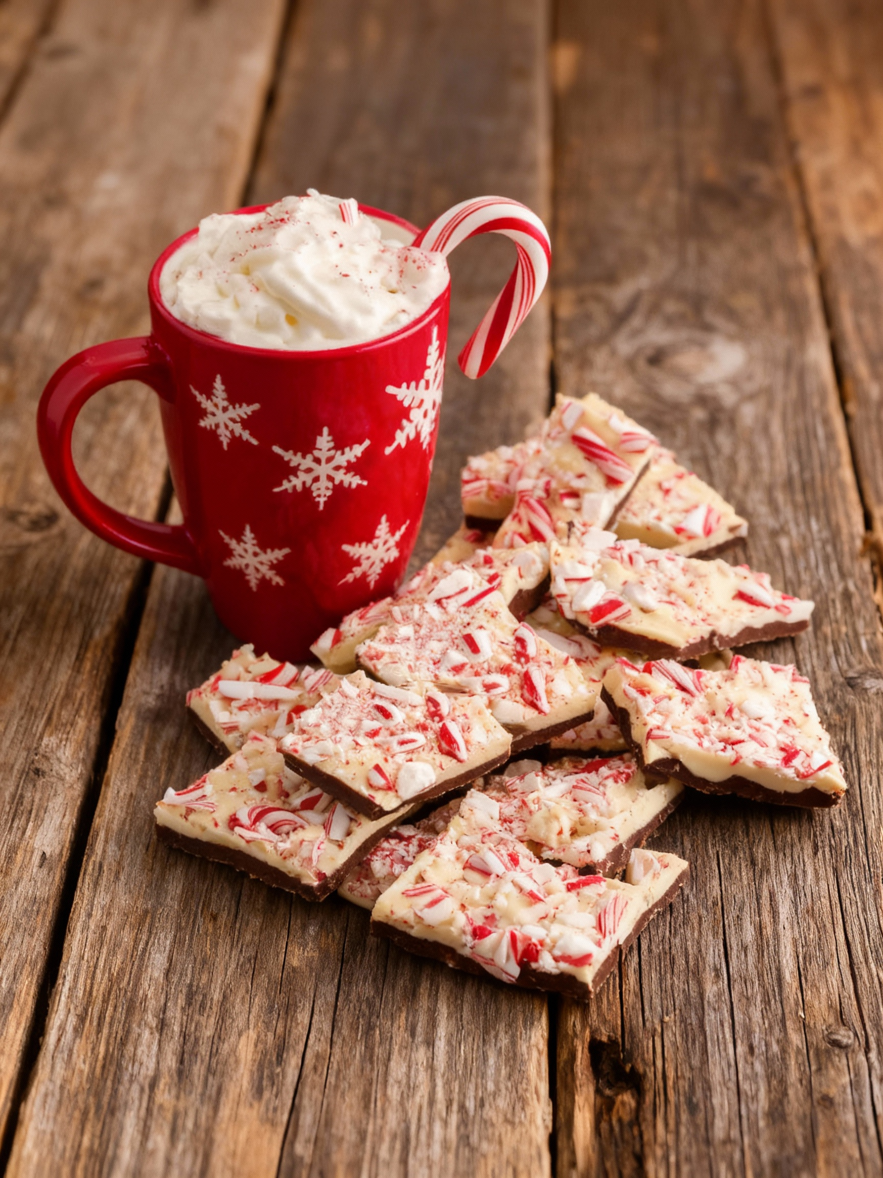 5-Ingredient Peppermint Bark